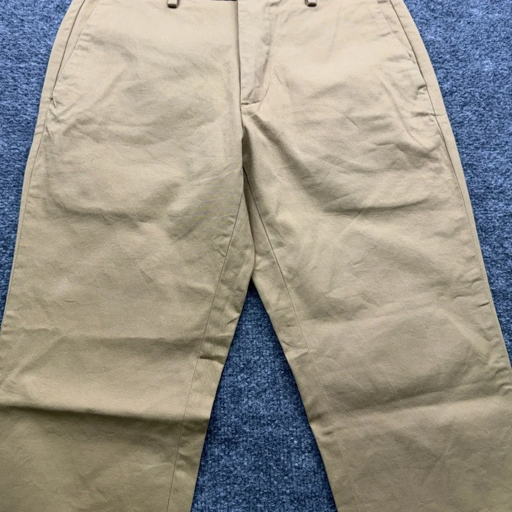 Uniqlo Chino Pants Mens 29x34 Tan Stretch Casual Workwear Slim Fit
